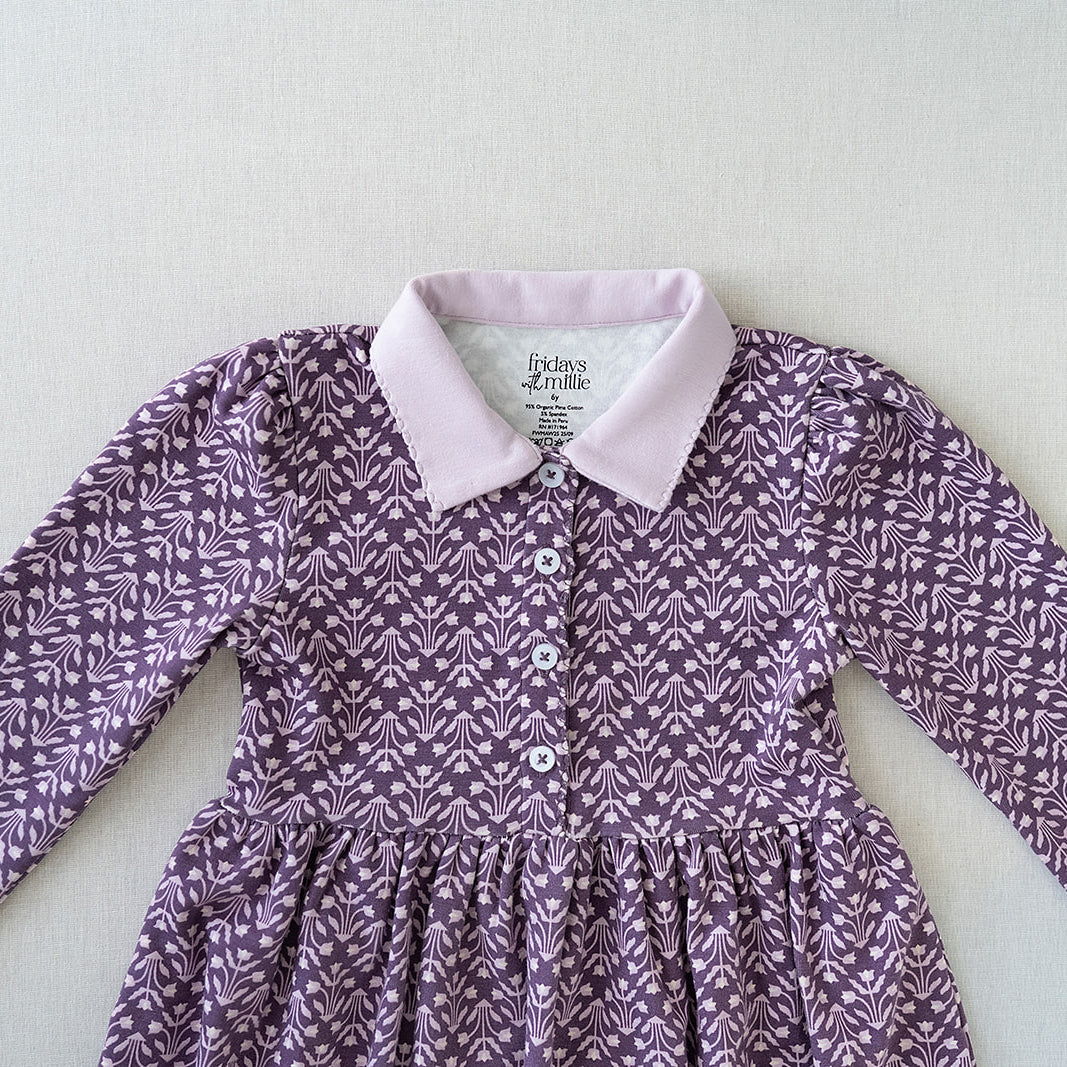 Autumn Afternoon Dress | Orchid in Bloom