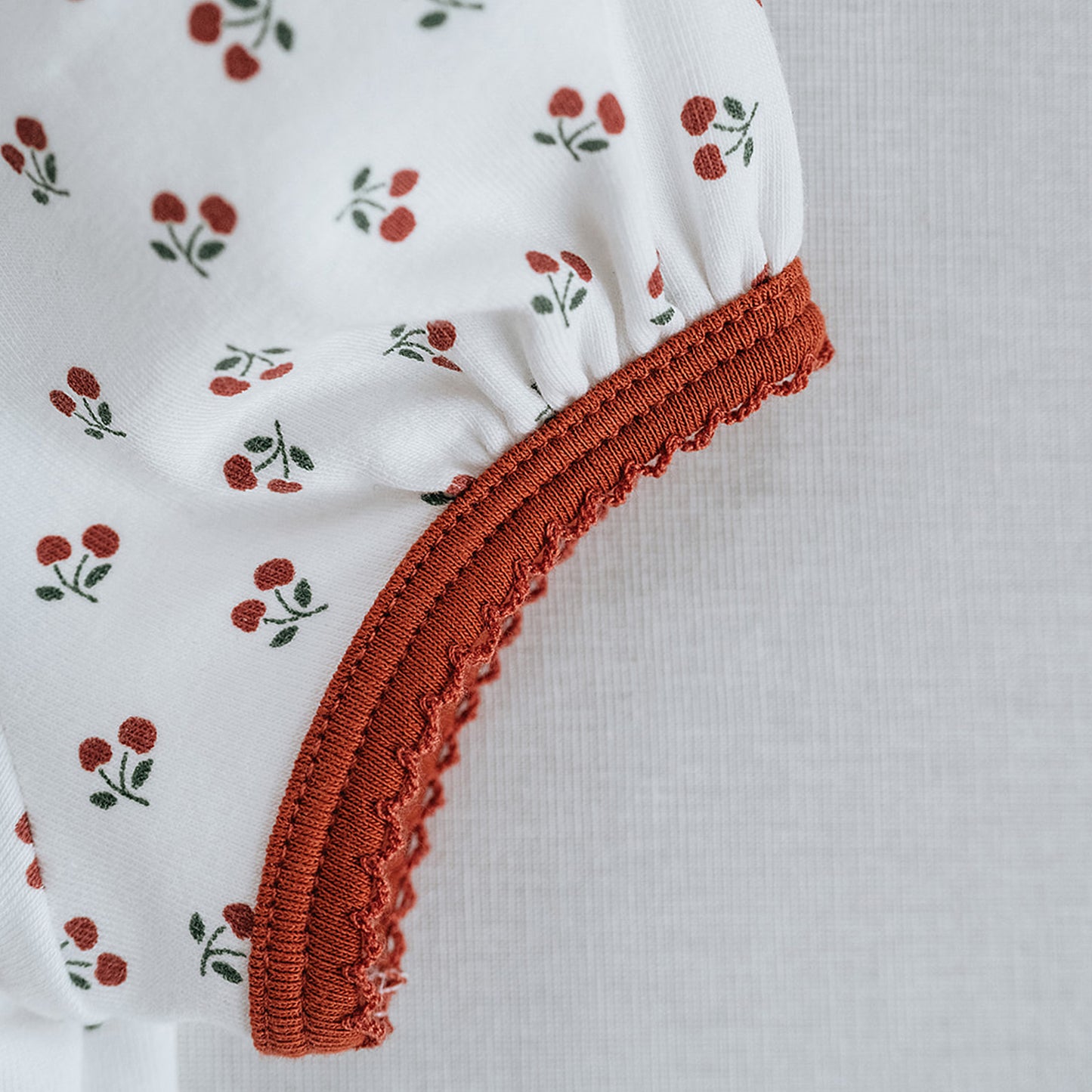 Beaufort Tee in Cherry Print