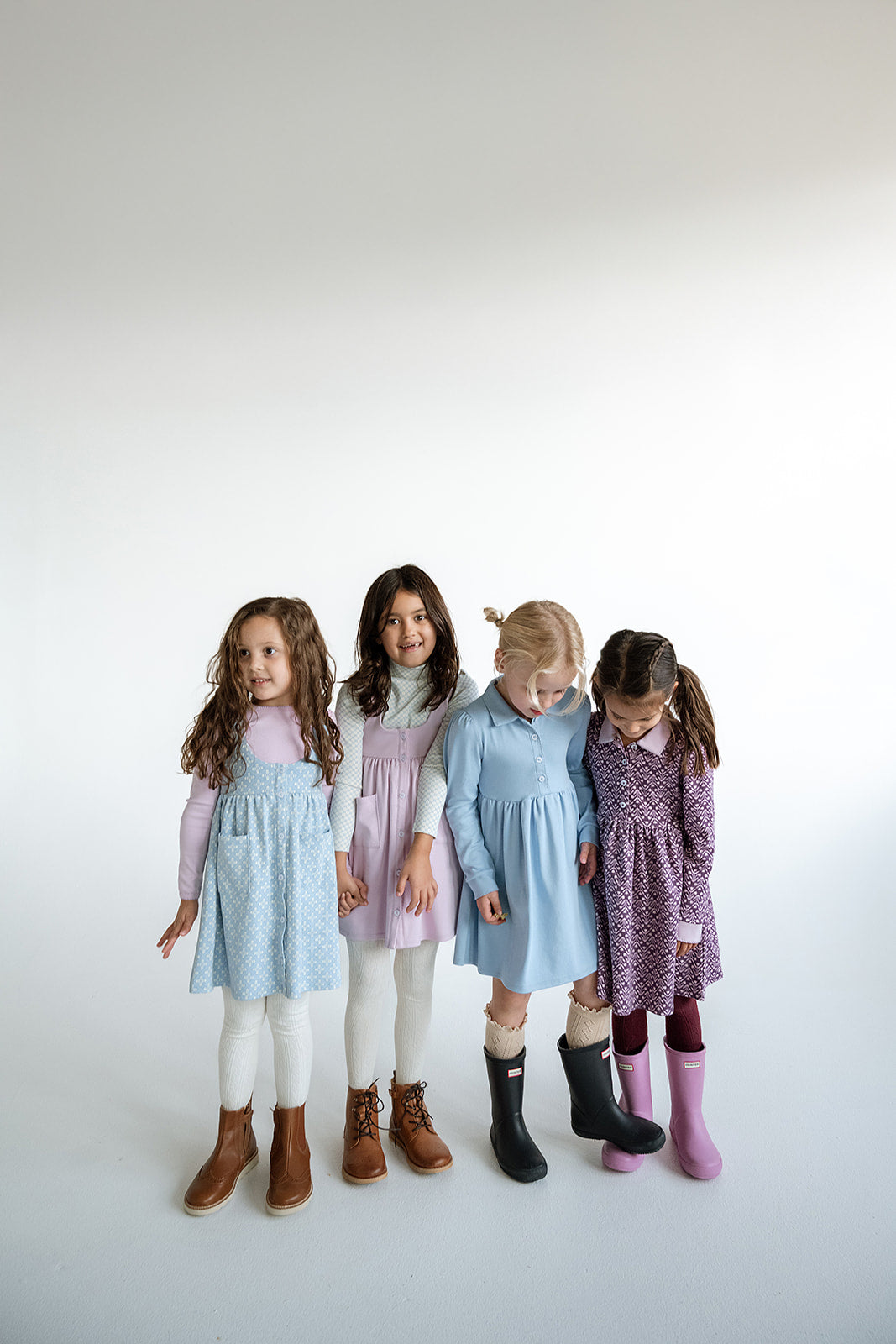 Fable Pinafore | Folk Flower Embroidery