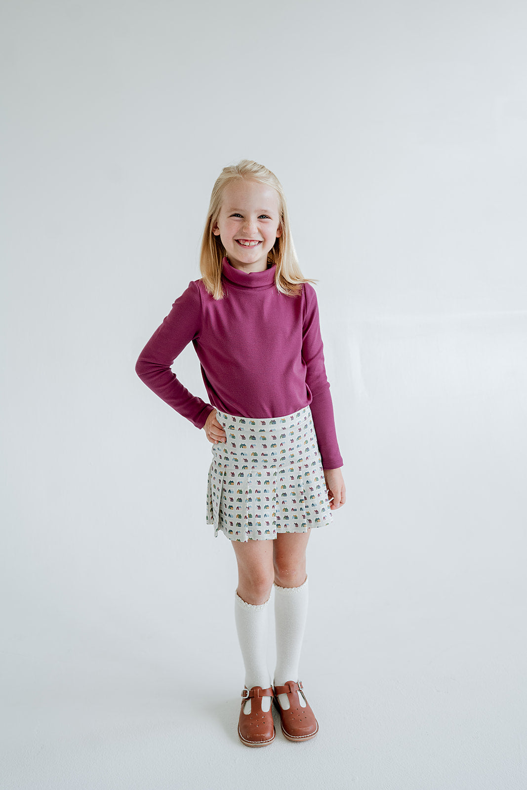 Pleated Skort | Schoolhouse Sampler
