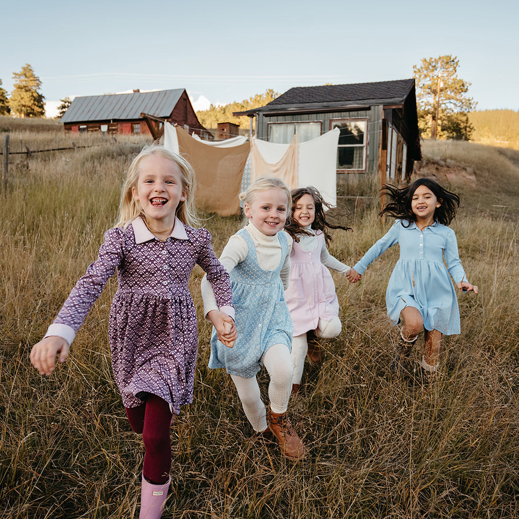 Autumn Afternoon Dress | Orchid in Bloom