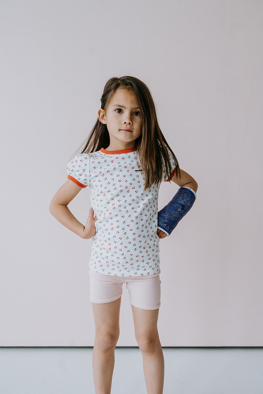 Cartwheel Shorts in Tulip Pink