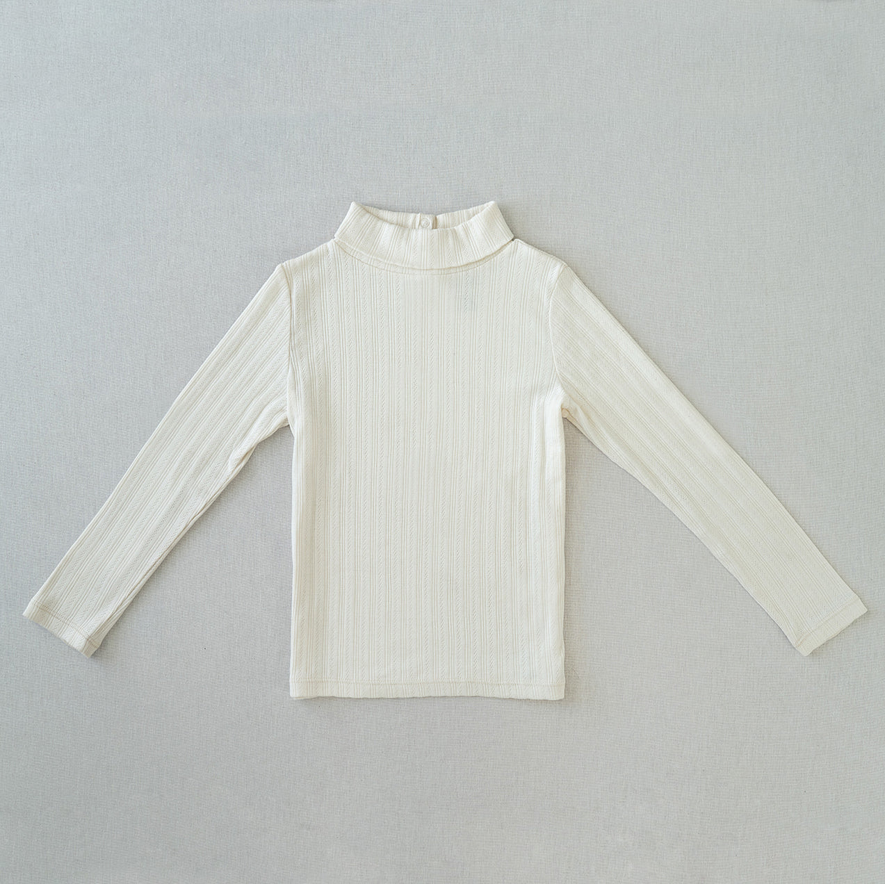 Turtleneck | Pearl Pointelle