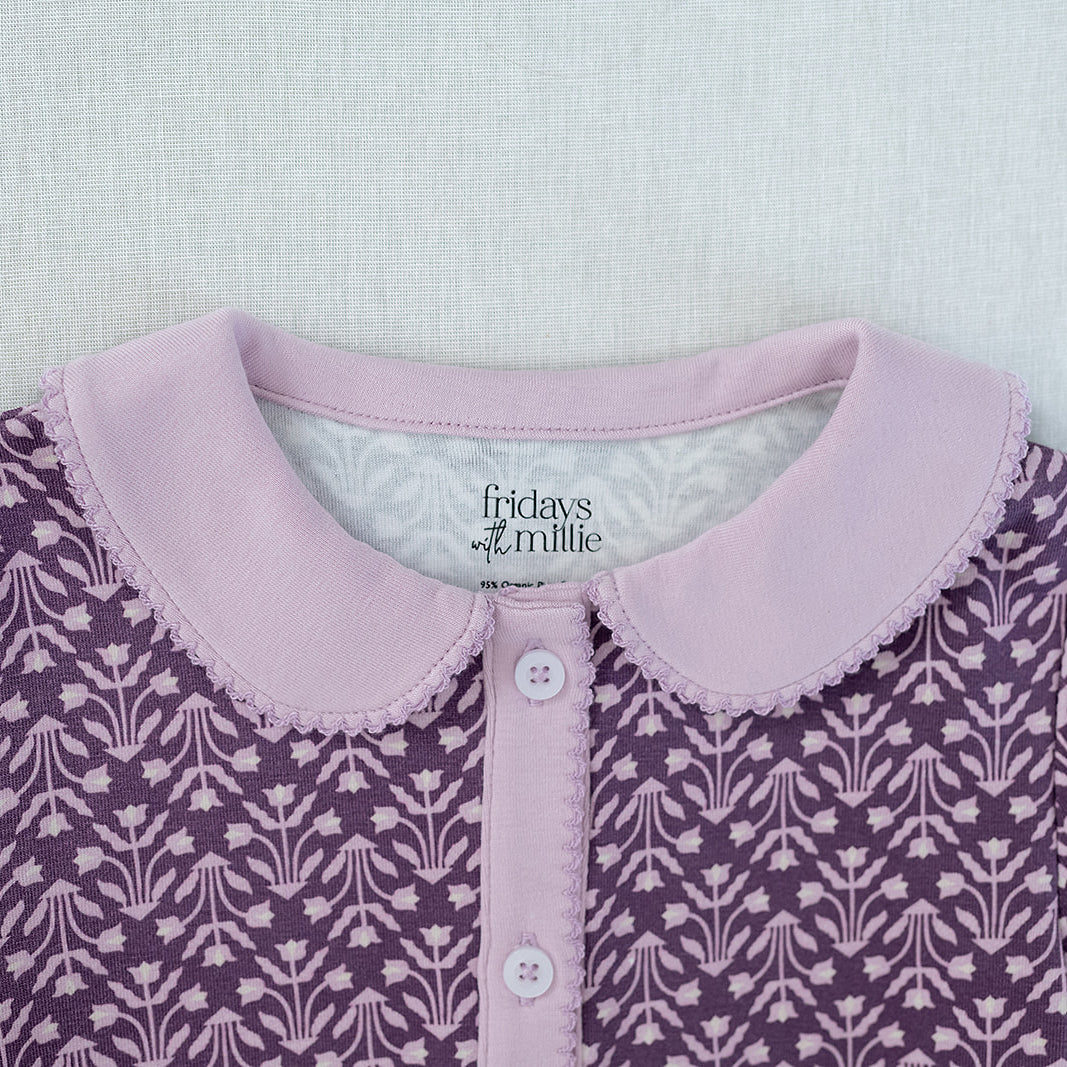 Picnic Blouse | Orchid in Bloom