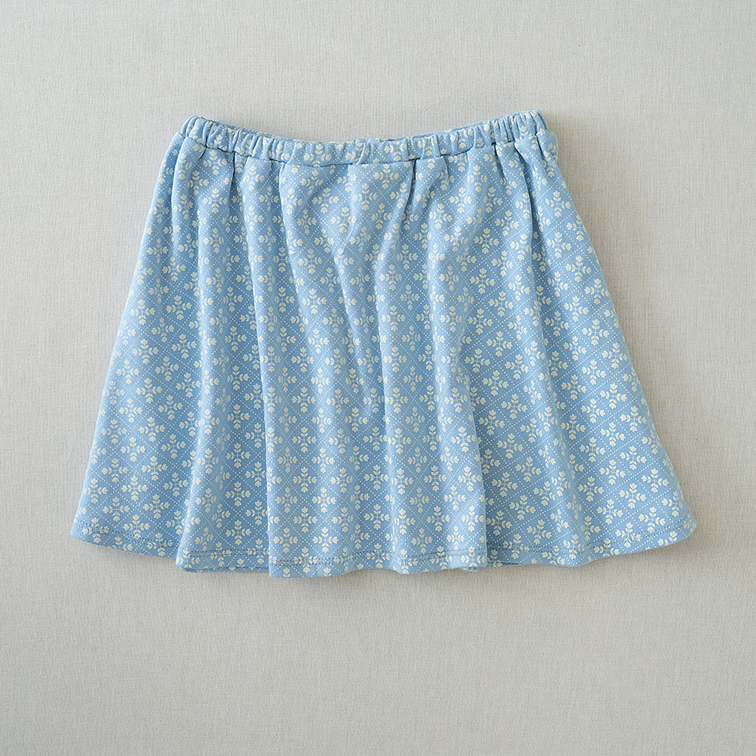 Pocket Skirt | Folk Floral Embroidery