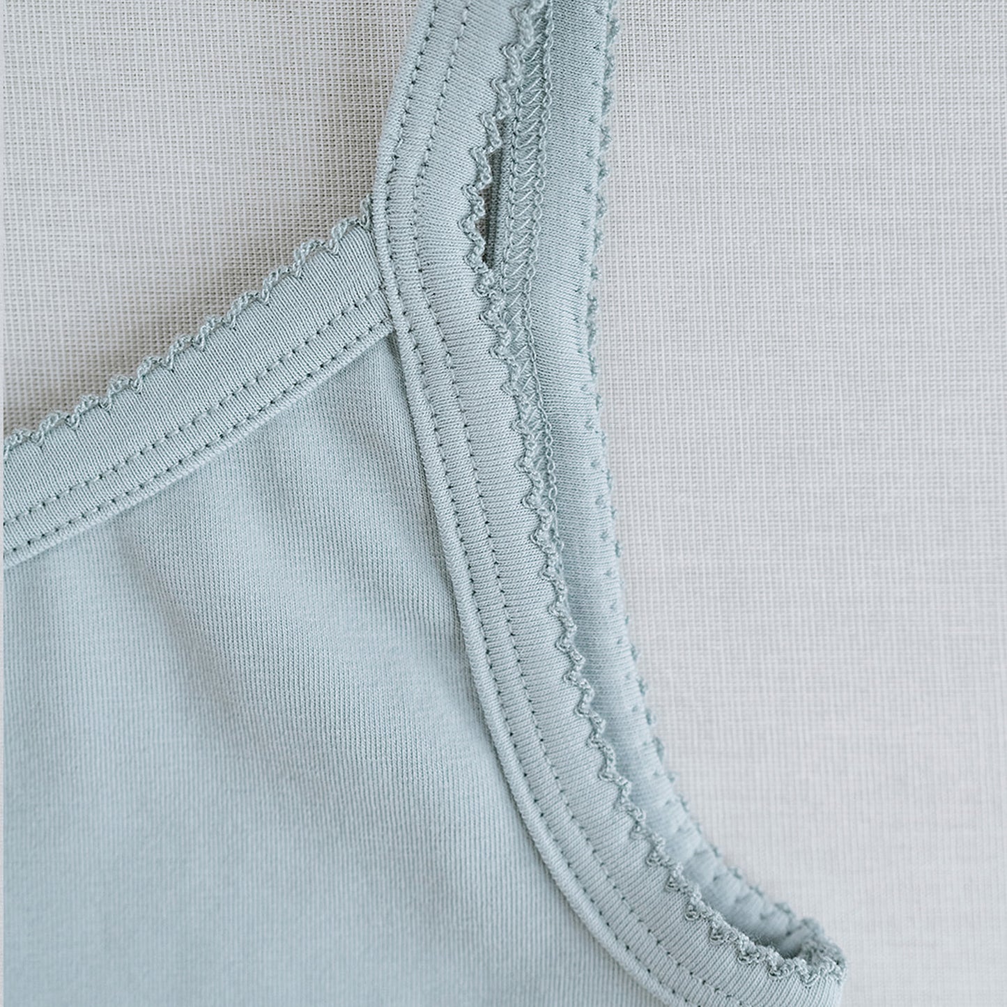 V-Neck Cami in Sky Blue