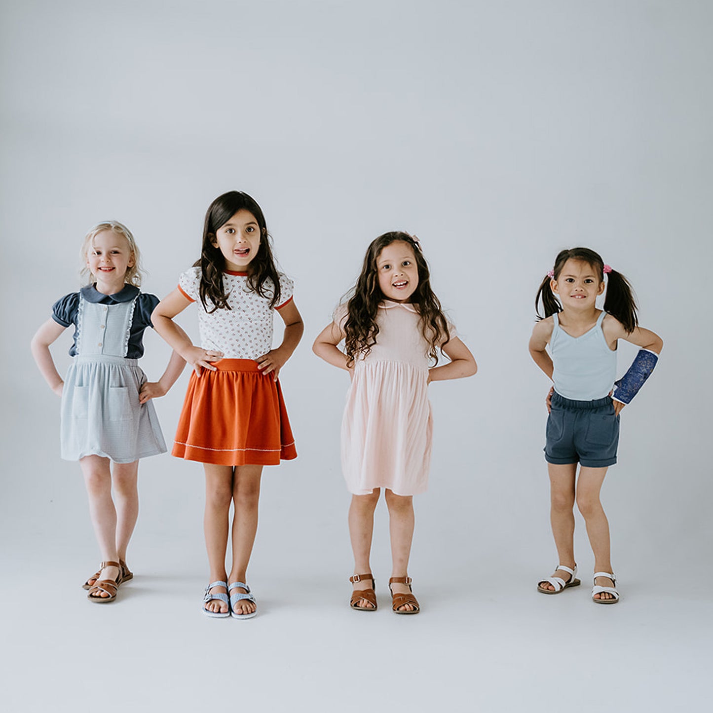 Twirl Skirt in Summer Fig