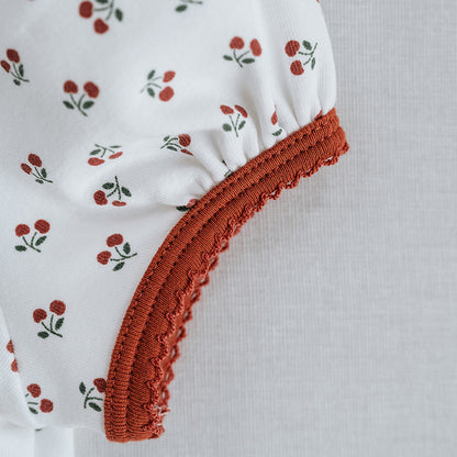 Beaufort Tee in Cherry Print