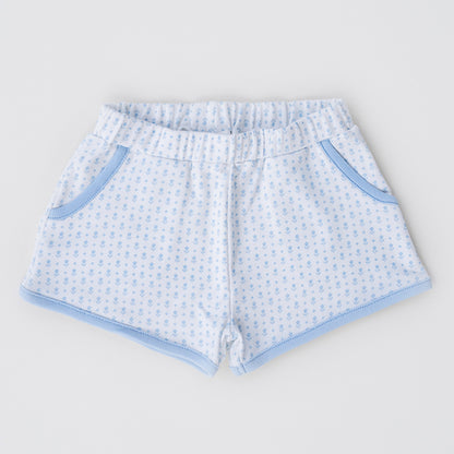 Playground Shorts | Cornflower Tulips