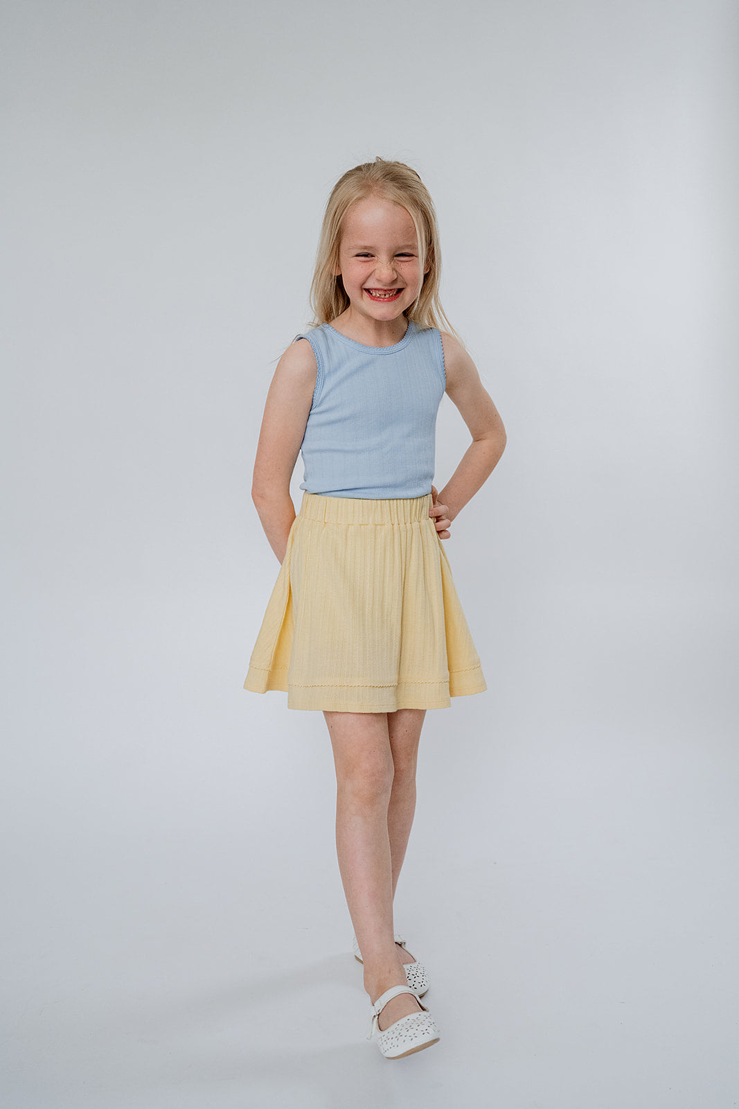 Twirl Skirt | Sunshine Pointelle