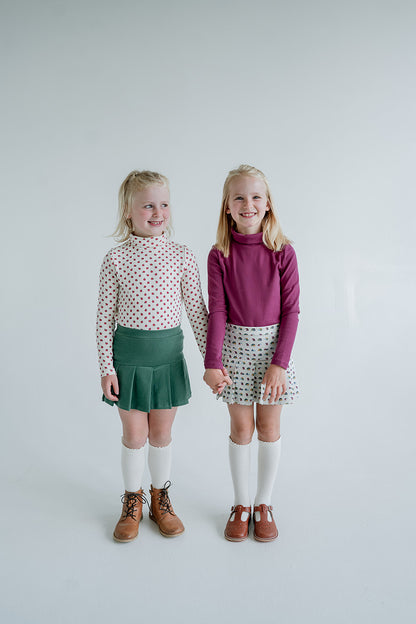 Waffle Turtleneck | Apple Orchard