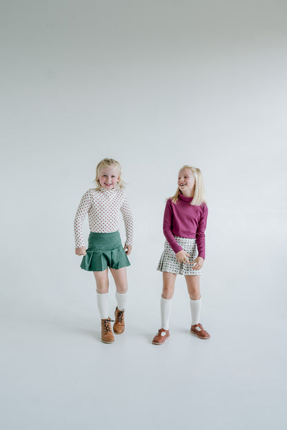 Waffle Turtleneck | Apple Orchard