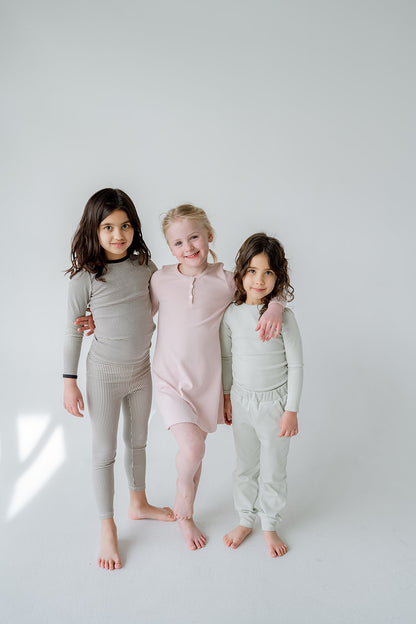 Cottage Dress | Misty Rose
