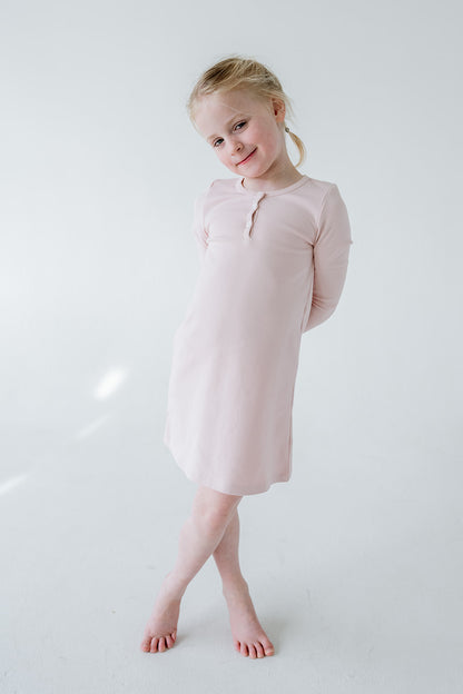 Cottage Dress | Misty Rose