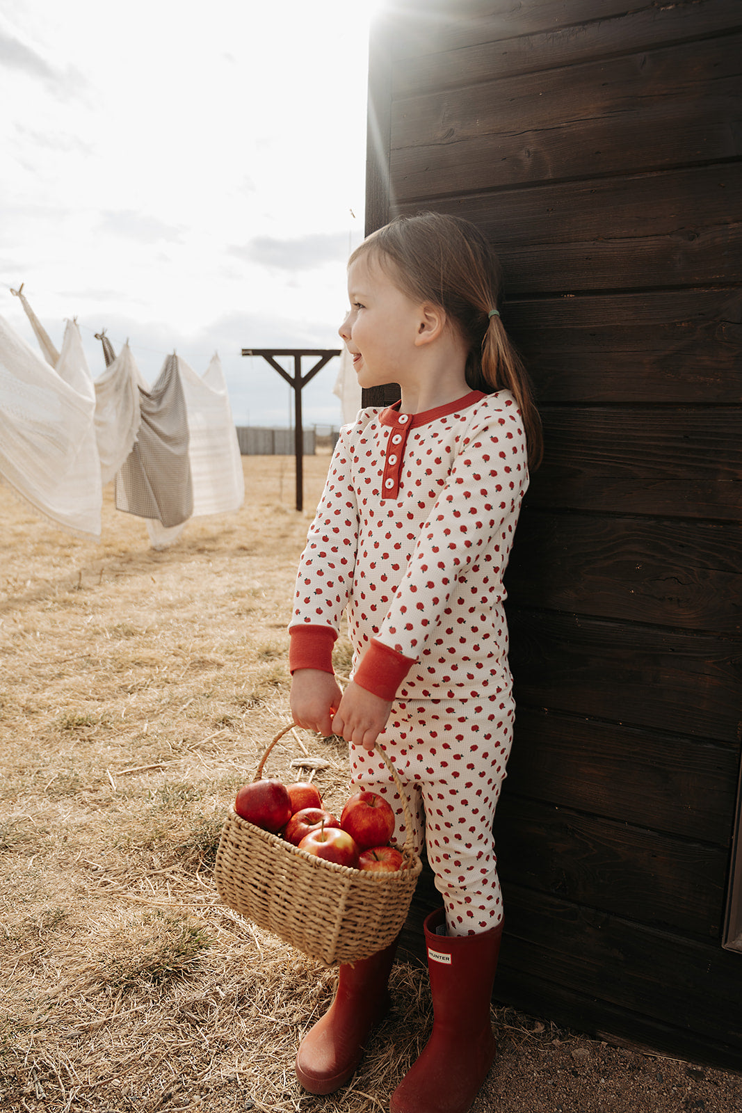 Waffle Henley | Apple Orchard