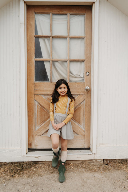 Waffle Turtleneck | Golden Tulip