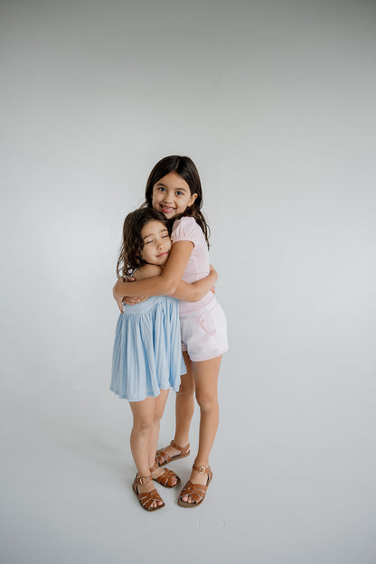 Playground Shorts | Strawberry Cream Gingham