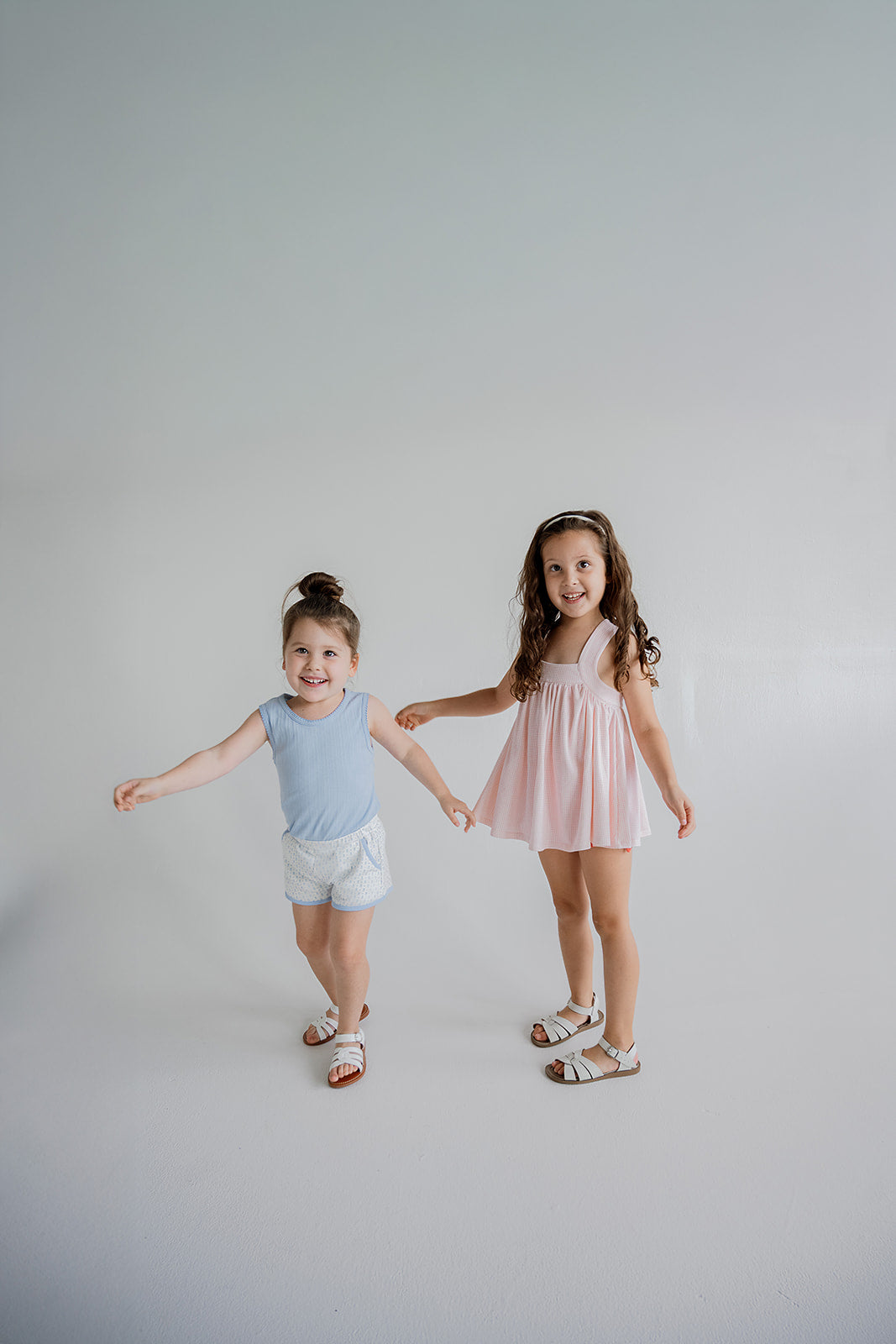 Playground Shorts | Cornflower Tulips