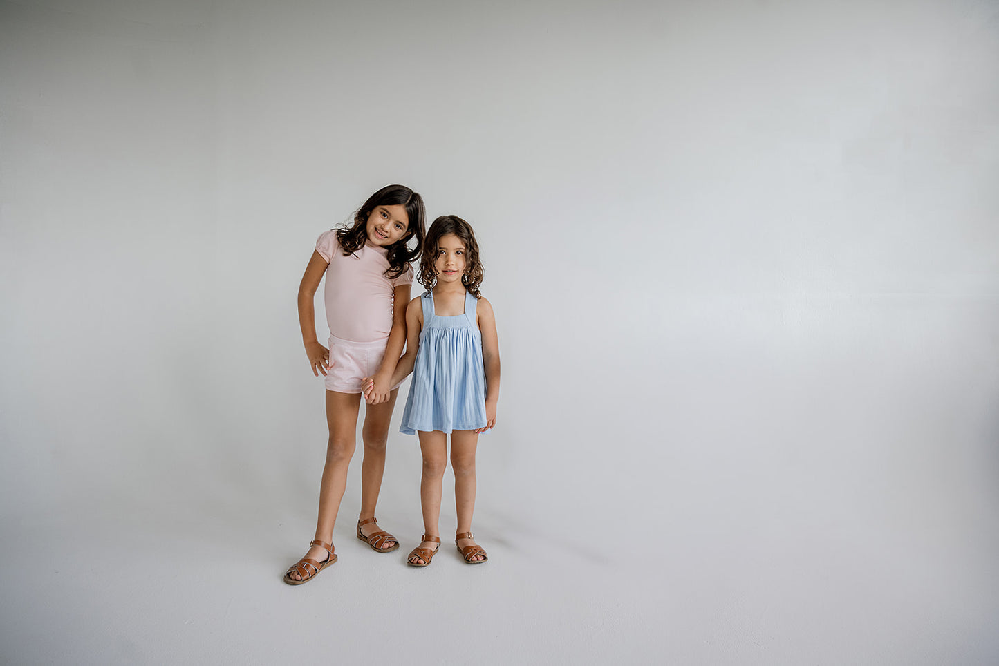 Summer Swing Top | Cornflower Blue Pointelle