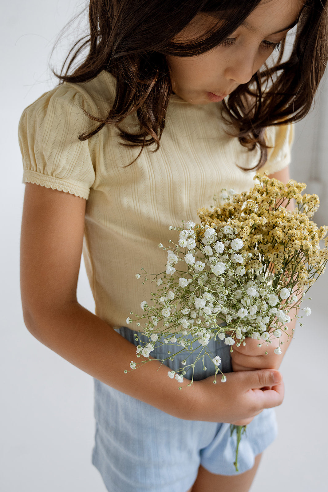 Beaufort Tee | Sunshine Pointelle