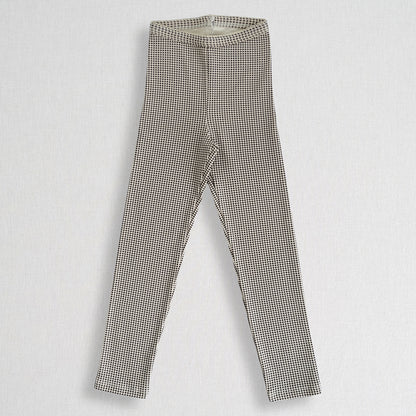 Legging | Black and White Gingham