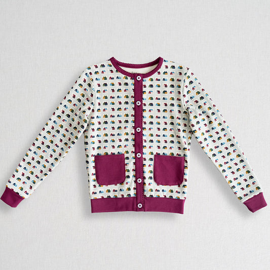 Button Up Cardigan | Schoolhouse Sampler