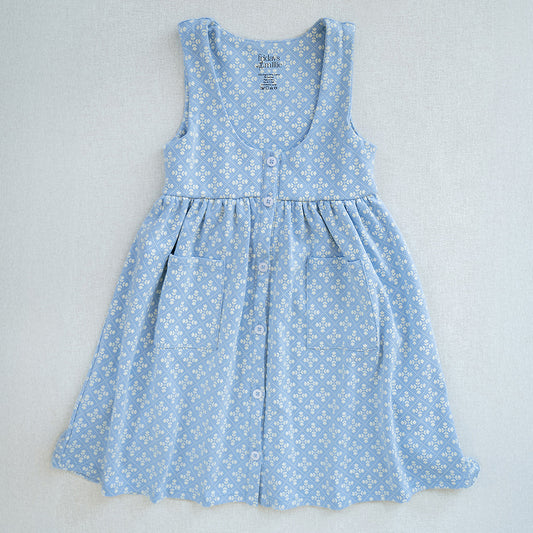 Fable Pinafore | Folk Flower Embroidery