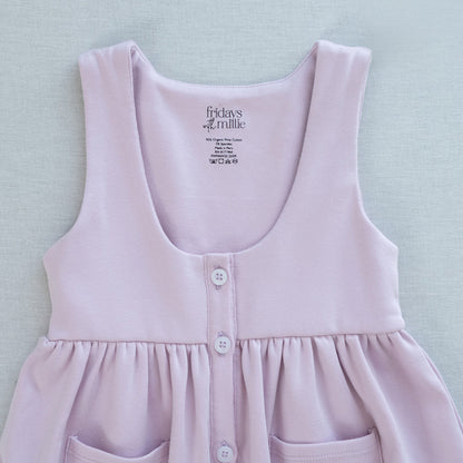 Fable Pinafore | Orchid