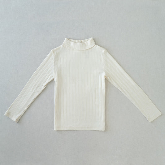 Turtleneck | Pearl Pointelle