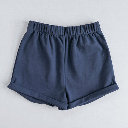 Patch Pocket Shorts in Midnight