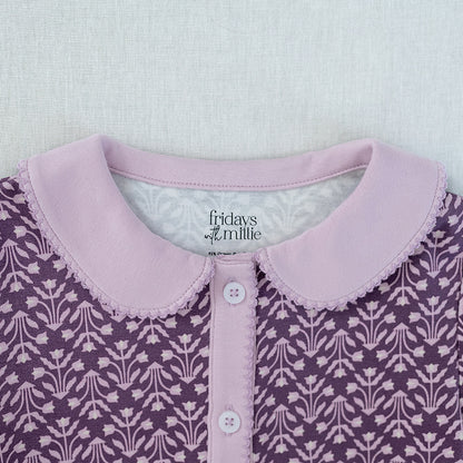 Picnic Blouse | Orchid in Bloom