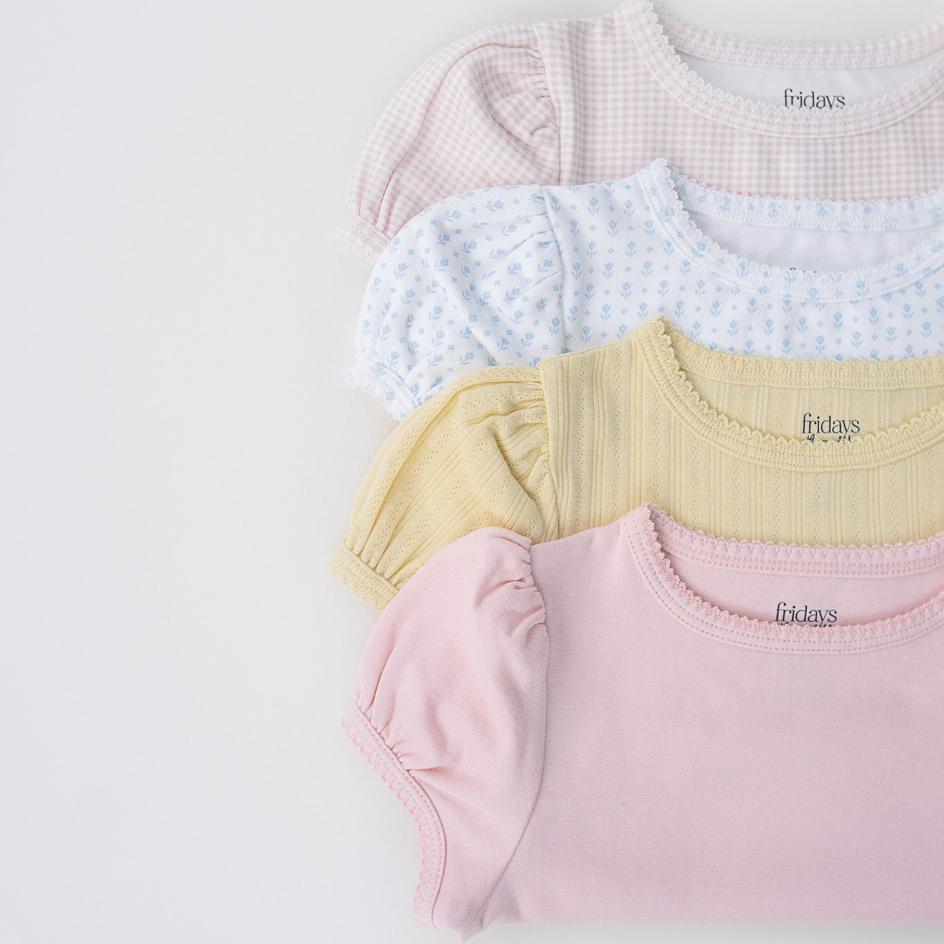 Beaufort Tee | Sunshine Pointelle