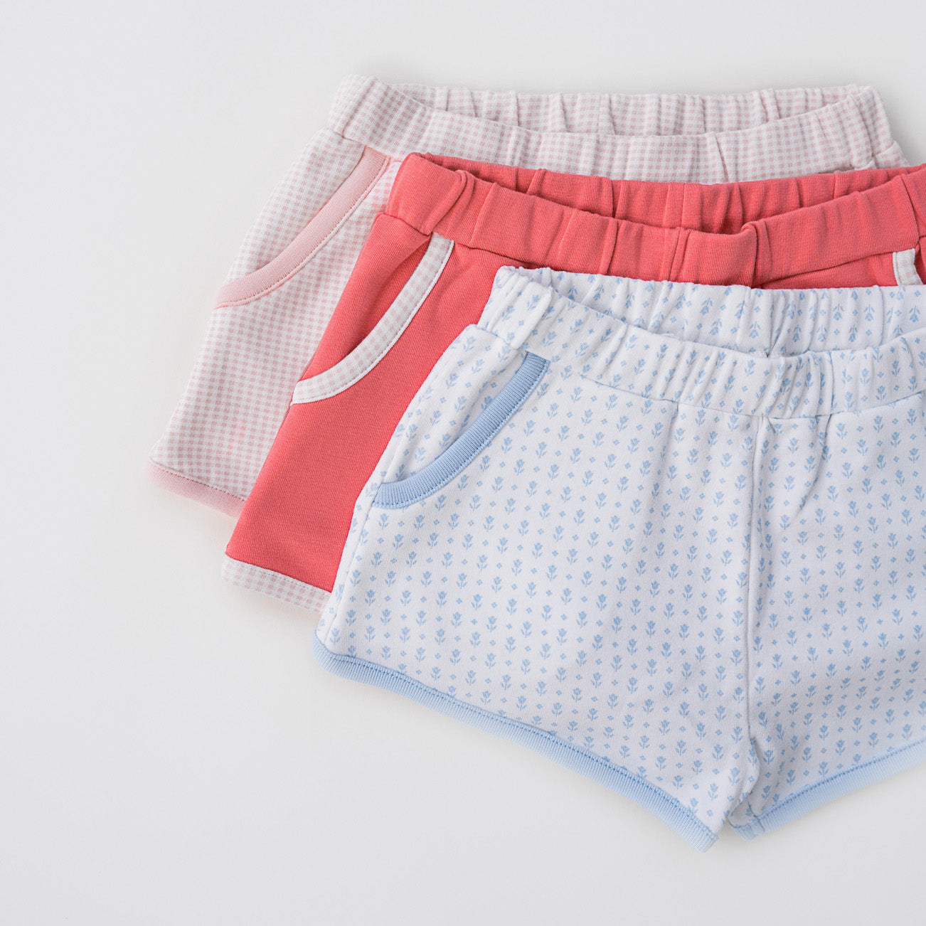 Playground Shorts | Strawberry Cream Gingham