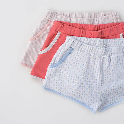 Playground Shorts | Strawberry Cream Gingham