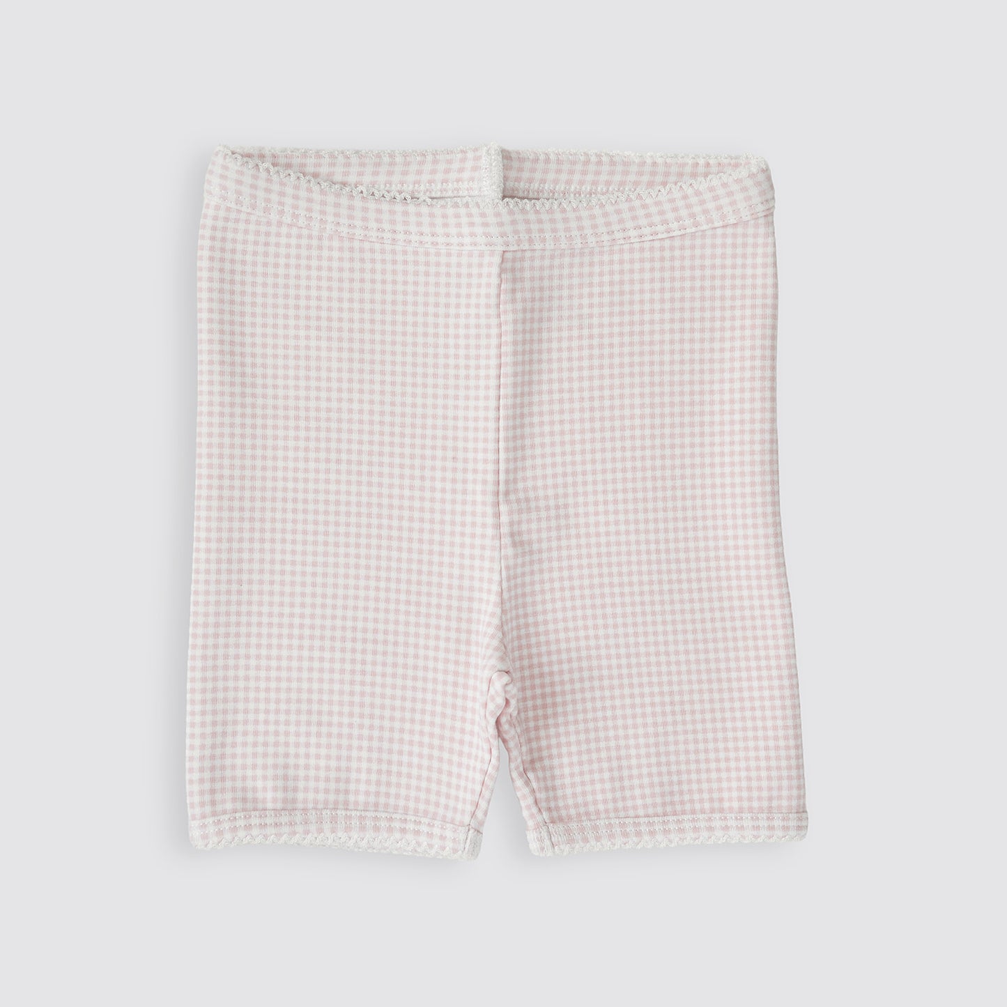 Cartwheel Shorts | Strawberry Cream Gingham