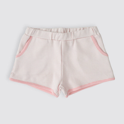 Playground Shorts | Strawberry Cream Gingham