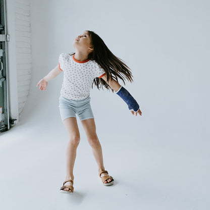 Cartwheel Shorts in Gingham Pattern